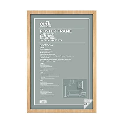 Grupo Erik - Cadre Couleur Hêtre pour Poster - 61 x 91, 5 cm