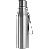 &Ccedil;elik Siyah Kapak 750 ml Sporcu Matara Suluk (SICAK-SOĞUK TUTMAZ) cin426