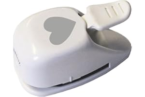 Artoz paper punch - card punch - "Heart", 31mm - punch hole punch for making cards for Christmas, invitations, weddings, baptisms, greetings and much more