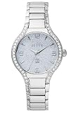 JETTE Time Damen-Armbanduhr Analog Quarz One Size, silberfarben, Silber