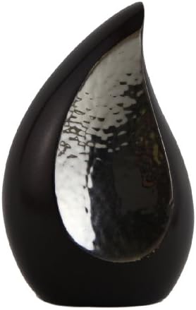 Mini Teardrop Memorial Keepsake Urns for Ashes UK, Brass Cremation Urns
