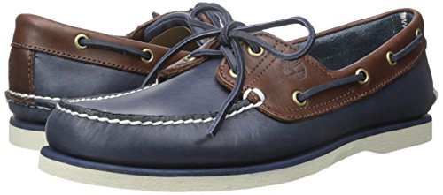 Timberland Herren Classic Boat 2 Eyevintage Indigo and Potting Soil Two-Tone Bootsschuhe - 6