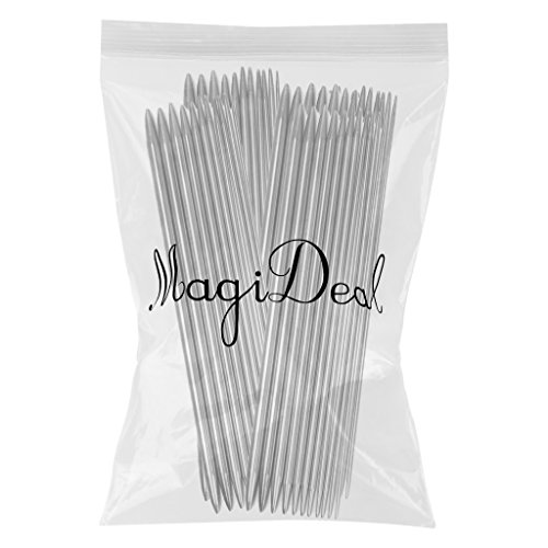 11 Sets Edelstahl doppelt Stricknadeln Handschuhe Nadel - 2