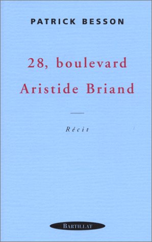 couverture de : 28, boulevard Aristide Briand
