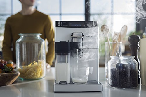 Philips EP4050/10 Kaffeevollautomat (CoffeeSwitch, Milchkaraffe, AquaClean) silber - 7