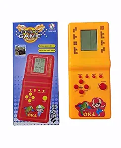 Rishi Quality Presents Handheld Brick Game for Kids, Little Kids 9999 in 1 Video Game. Video Game for Birthday Return Gift, Rakshabandhan Gift. (Colour May Vary)