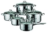  Skyline Topfset 10-teilig, Edelstahl