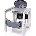2IN1 High chair / table & chair SET (convertible) baby children 6 months to 6 years) (BLUE)