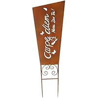 Rost Schild Carpe Diem Deko Fur Hauseingang In Edelrost Sidra Hospital