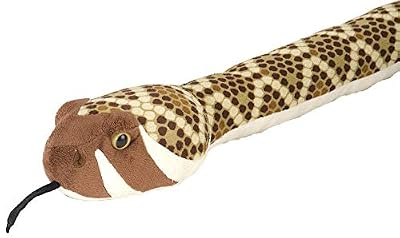 Wild Republic Europe Peluche Serpent à Sonnette de 178 cm (Marron)