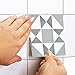 Produktbild Sticker Tile Stickers Ohio Star Pattern Decal Floor Decal Bathroom Flooring Kitchen Flooring Decals Peel & Stick Vinyl Adhesive Tiles(Set 12 Units)