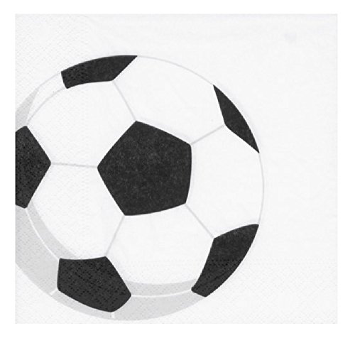 Partyset 40-teilig * Soccer * 10 Teller / 10 Becher / 20 Servietten - 4
