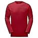 Produktbild JACK WOLFSKIN Herren Langarm-Shirt ESSENTIAL LONGSLEEVE MEN, indian red, L, 1806041-2210004