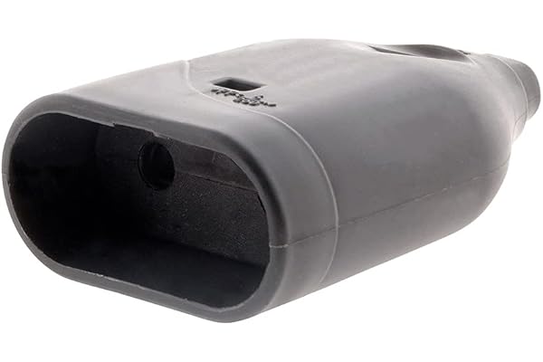 Fiche femelle 2P 6A - noir - Zenitech