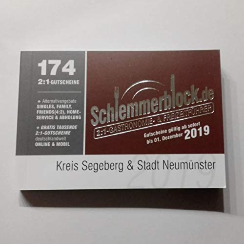 Preisvergleich Produktbild Schlemmerblock Kreis Segeberg & STadt Neumünster 2019
