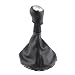 Produktbild Qiilu 6 Speed Car Gear Schaltknauf Gearstick Gaiter Boot Kit