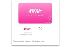 Nykaa | Flat 5% Off | E-Gift Card | Instant Delivery | Valid for online purchase | 1 year Validity
