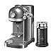 Produktbild KitchenAid 5KES0504EMS Artisan Paket mit Nespressomaschine und Aeroccino 3, Medallion Silber