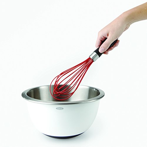 OXO Good Grips Silikon-Schneebesen, 28cm - 3