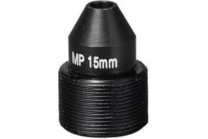 HD pinhole lins 15 mm M12*0,5 gränssnitt 1/2 tum F1,6 28,3 grader lämplig for mikroövervakningskameror