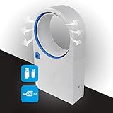 Mini Ventilateur sans pales rotatives avec câble USB ou Piles