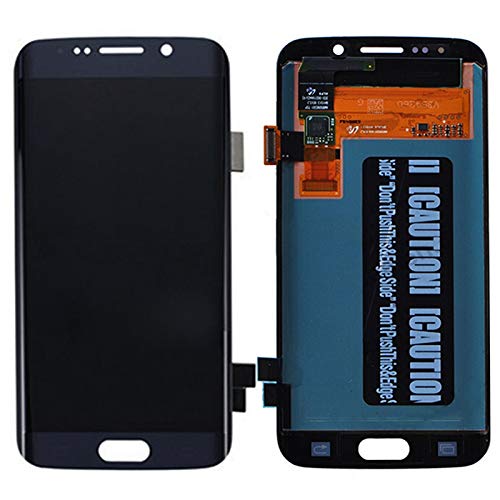 KANEED Replacement, New LCD Display + Touch Panel for Galaxy S6 Edge / G925, G925F, G925FQ, G925I, G925A, G925T, G925S, G925K, G925L, G9250(Black) (Color : Black)