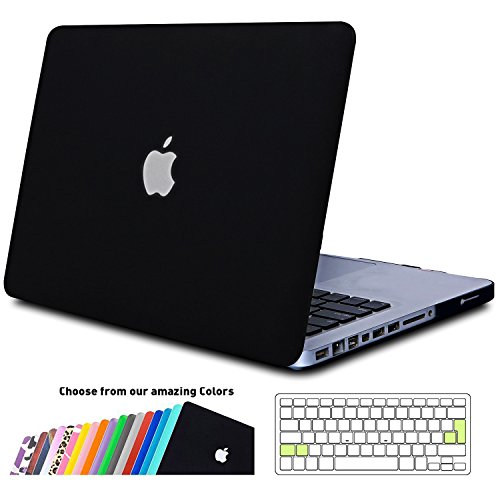 MacBook Pro 13 H  lle Case iNeseon Slim Plastik Hartschale Schale Cover mit EU Transparent Tastaturschutz Schutzh  lle f  r Apple MacBook Pro 13 3 Zol