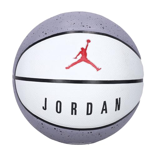 Jordan Pallone da Basket Playground 8P 2.0 Misura 7 (CEMENT GREY/WHITE/BLACK/FIRE RED) (JD4014)