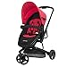 Obaby Chase 3 Wheeler Pramette - Black/Red