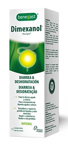 Benegast Dimexanol Tratamiento Diarreico 10 comprimidos efervescentes