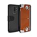 Produktbild Stuff4® PU-Leder Hülle/Case/Tasche/Cover für Samsung Galaxy S9 Plus/G965 / Leuchtend Orange Muster/Retro Beetle Kollektion