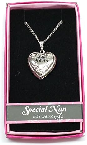 Personalised Gifts for NAN---LOCKET and KEYRING For Christmas, Any Occasion By Sterling Effectz