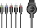 Produktbild Speedlink Komponentenkabel für PS3 - MAX-3 Component HD Cable (Stereo-Audio-Anschlüsse - unterstützt HD-Auflösungen bis 1080p - magnetische Abschirmung gegen Störimpulse) 1,8m Kabellänge schwarz
