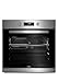 Produktbild Beko BIM12300XC Backofen Elektro / A  / 71 L / 8 Heizarten / silber / Innenbeleuchtung / Teleskopauszug / Simple Steam Reinigungsfunktion / Elektronikuhr mit Garzeit, Garzeitende und Uhrzeit / Pflegeleichte Emaillierung