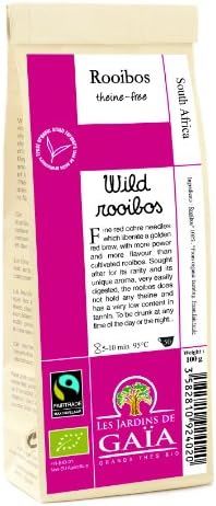 Wild Rooibos – Organic and Fairtrade Wild Rooibos – Wupperthal – 100g (50 cups) – Loose Leaf