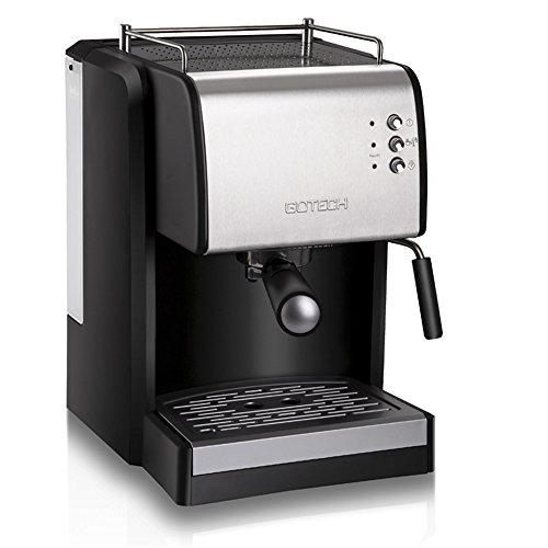 examen HOME UK- CM6626A Machine à café italienne plein / semi-automatique à vapeur haute pression Jouer Milk Foam