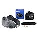 Produktbild abaolux Nackenkissen Memory Foam Nackenhörnchen aus weich und angenehm Memory Schaum Reisekissen mit ergonomischer Stützfunktion Ideales Nackenkissen Reisen mit Bonus(Grau)