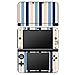 Produktbild Nintendo 3 DS XL Case Skin Sticker aus Vinyl-Folie Aufkleber Streifen Muster Maritim