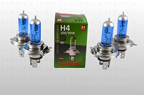 H4 100/90 W Super White 100 W/90 W P43t 24 V Halogen Lamp Bulbs Lamp Commercial Vehicles Truck Bus Tractor 2
