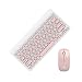 Produktbild 2,4 GHz Wireless Gaming Tastatur Maus Combos SO-buts für Frauen Mädchen Fashion Office, Home-Spiel Wireless-Tastatur und Maus-Set (Pink)