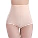 Produktbild VJGOAL Damen Slip, Damen Sexy Hohe Taille Bauch-Körper-Former, der Hosen abnimmt Seidige Unterwäsche Geschenk der Frau (Taille: 66-92CM, Haut)