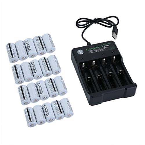 Preisvergleich Produktbild Kongqiabona 4 Slots Ladegerät für Netgear Arlo Security Camera - 20 Akkus