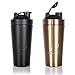 Produktbild mantrafant Guru Blender PRO | Edelstahl Shaker Trinkflasche | Protein-Shaker mit integriertem Blender | BPA-frei | nachhaltig hergestellt | Metall Eiweiß Shaker | Proteinshake | Fitness | Gym | Sport