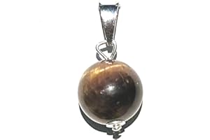 MASBARATA COLGANTE PIEDRA NATURAL EN PLATA DE LEY