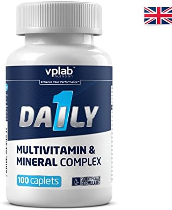 VP Lab Nutrition Unisex Daily Multivitamin Formula Capsules (100 Caps), Multi-Colour, One Size