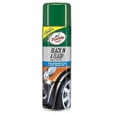 Piezas de coche. Turtle Wax Pintura en Spray Negra, 500 ml