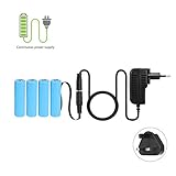 batterie adapter aaa Ersetzen Sie die AA-Batterie: man muss die AA-Batterien nicht aufladen oder entsorgen. Der LANMU-Adapter passt zu vielen Geräten, die für die Verwendung von 4 AA-Batterien vorgesehen sind