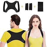 🏆 Duradera y amplia gama: corrector de postura en la espalda para hombres y mujeres sin presión, bueno para usar en actividades interiores y exteriores, pero no para usar durante el sueño. Muy indicado para quienes pasan muchas horas en la computadora. Continúe usando durante 2-3 meses, verá resultados sorprendentes y aumentará su nivel de energía.
