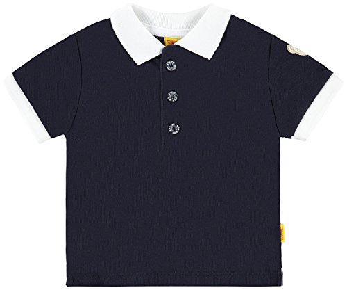 Steiff Boy's Polo Shirt -  Blue - 0-3 Months