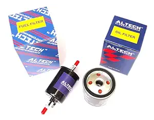 ALTECH Hi-Performance Oil Filter + Petrol Filter Set For Chevrolet Aveo